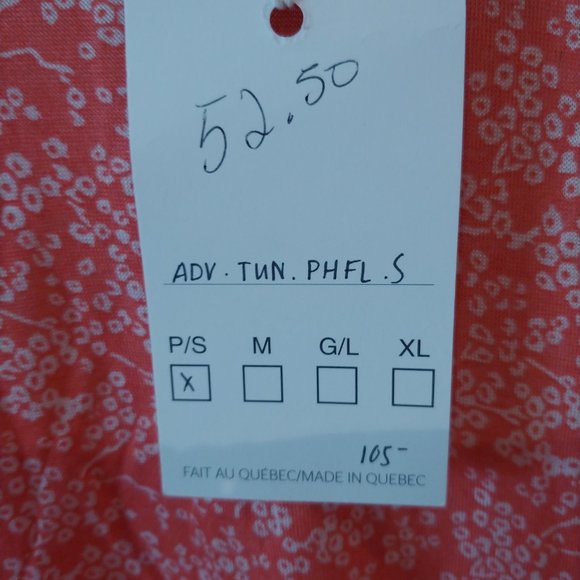 Advika peachy pink ballerina tunic with pockets made out of tencel - Picture 3 of 8